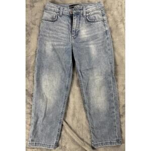 Guess Kid's Blue Jeans Light Wash Casual Denim Pants Size 7 w/ Adjustable Waist